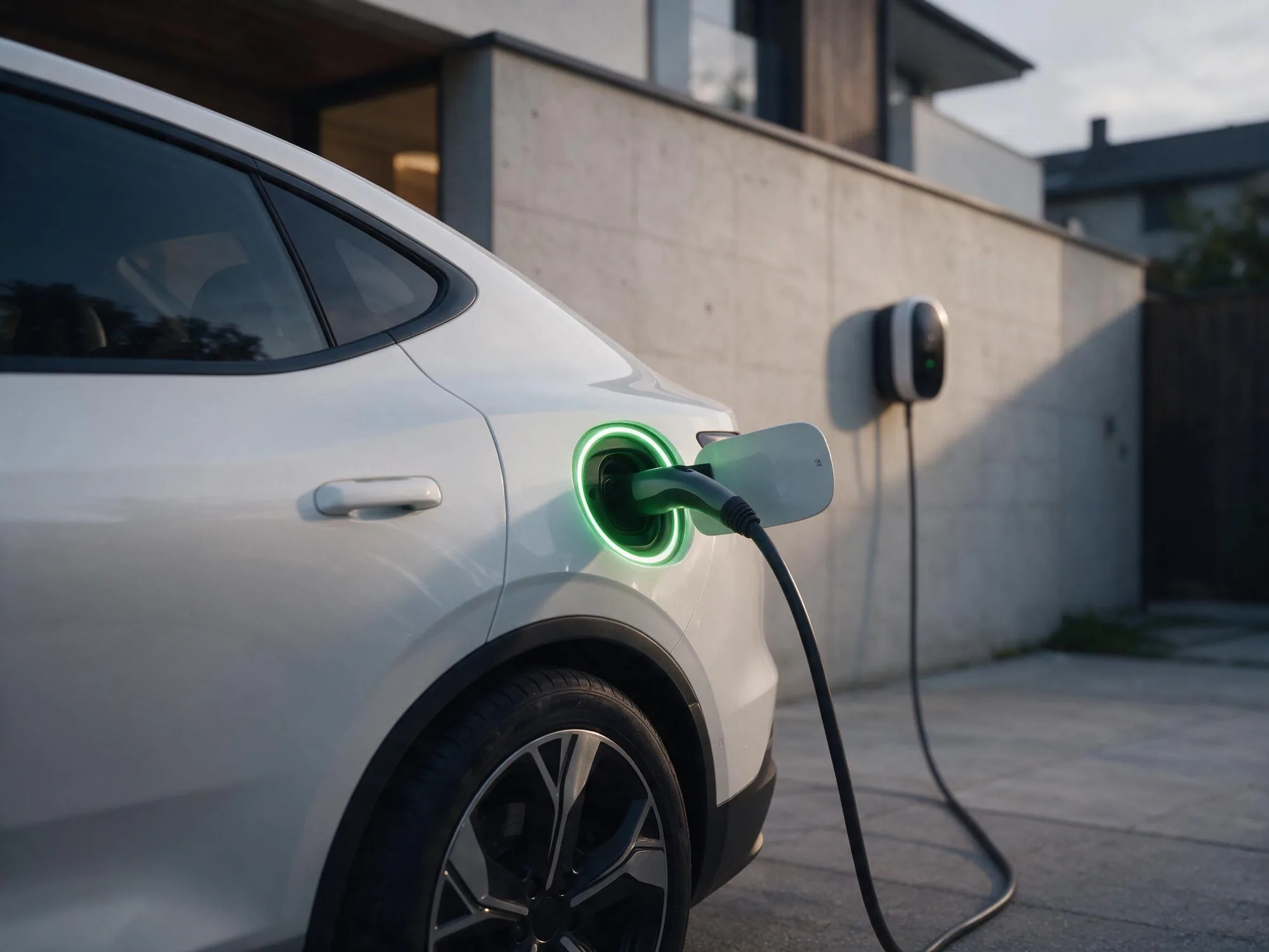 Nabíjení elektromobilu z wallboxu